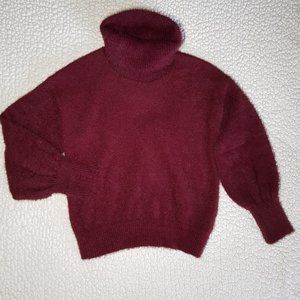 Nine West Burgundy Sweater Women's M